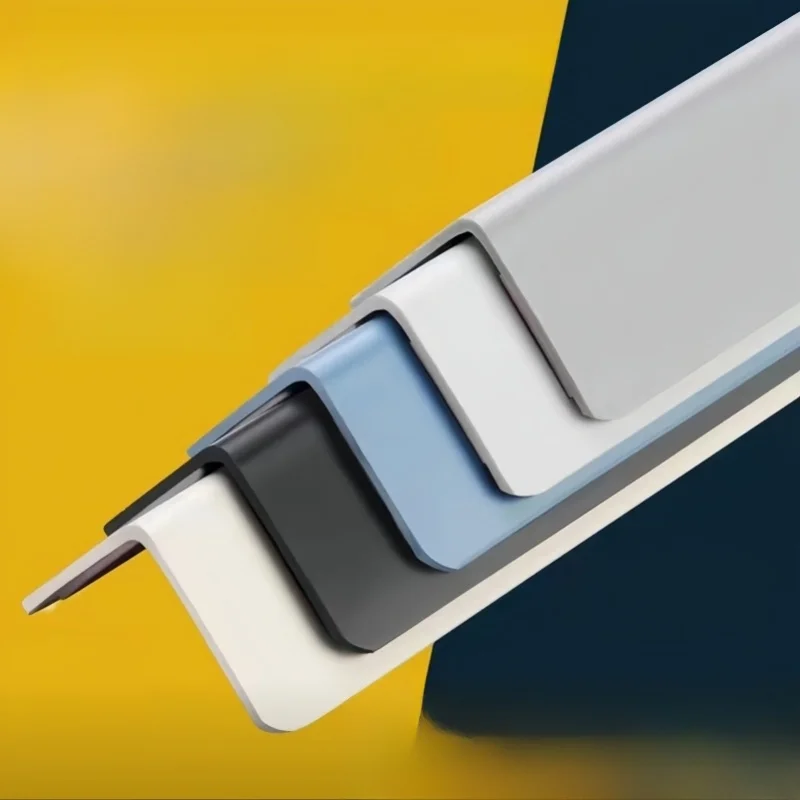 自己粘着式ライン装飾ストリップ、浴室タイル柱衝撃保護エッジシーリング、pvc素材安全ガード