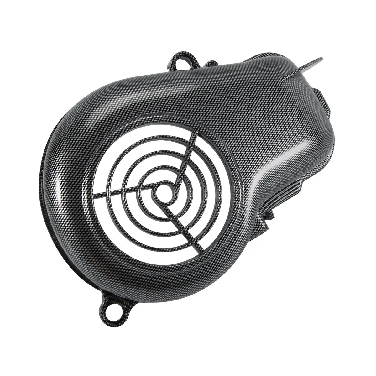 Compatible For JOG 50 JOG ZR Evolution 5BM 5SU Motorcycle Scooter Imitation Carbon Fiber Engine Cooling Cover Fan Cover