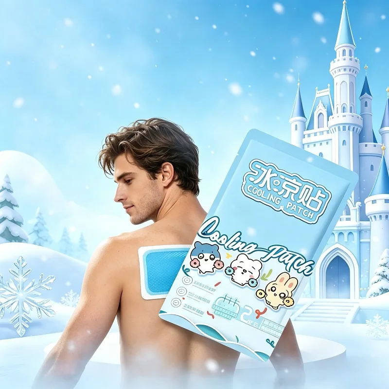 

Cooling Patch for Fever Relief 10/20/30/50Pcs Instant Ice Pads Summer Physical Cooling Stickers for Kids Adults