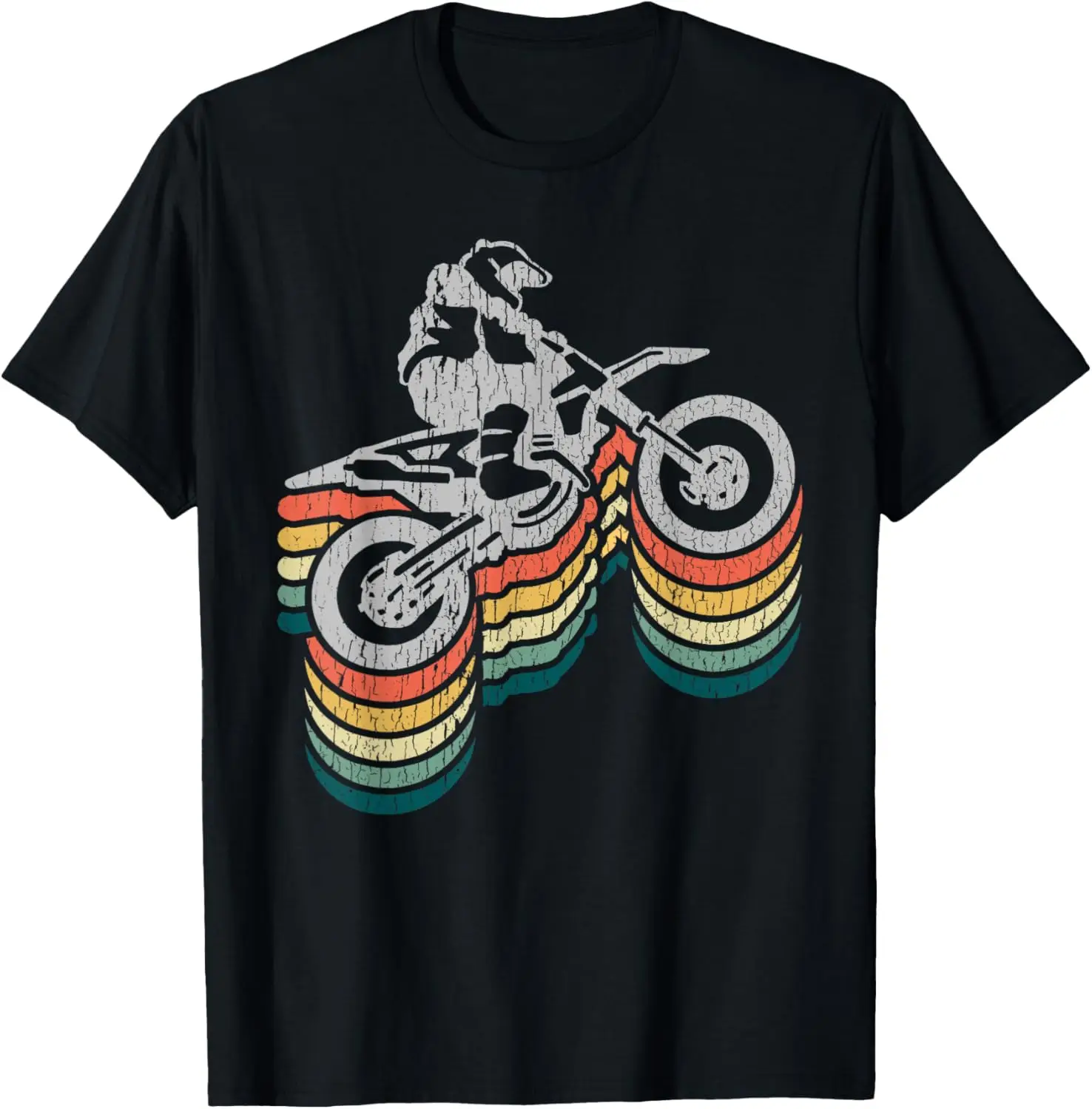 

Retro Dirt Bike Rider Funny Enduro Biker Motorcycle Lovers T-Shirt