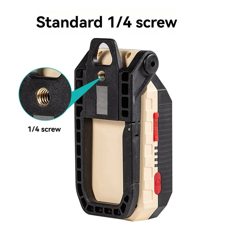 

COB Work Light USB Rechargeable Work Light Camping Lantern With Magnetic Base And Hook Emergency Lights For Outdoor Camping A