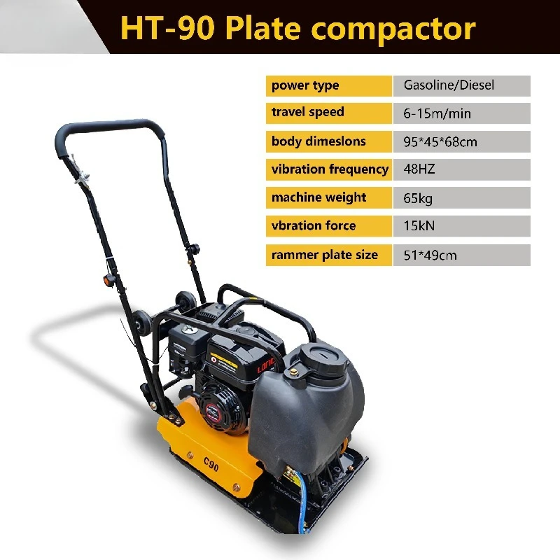 and Diesel Construction Site Best Quality Micro Vibrating Plate Compactor Handheld Soil Compaction