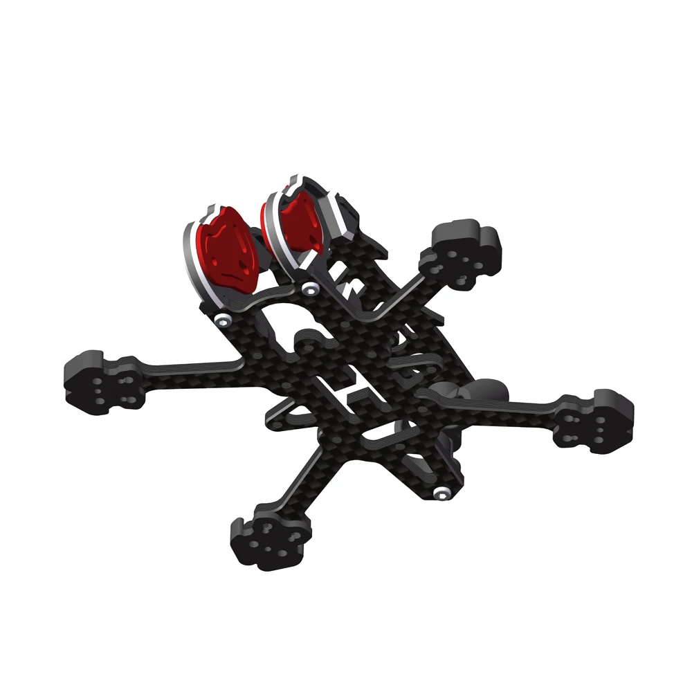AlfaRC Fox-2 DJI O4 وحدة الهواء 50 مللي متر المروحة مسواك الإطار FPV RC سباق الطائرة بدون طيار Caddx سديم Vista 1002 1003 1203 موتور Elrs GPS
