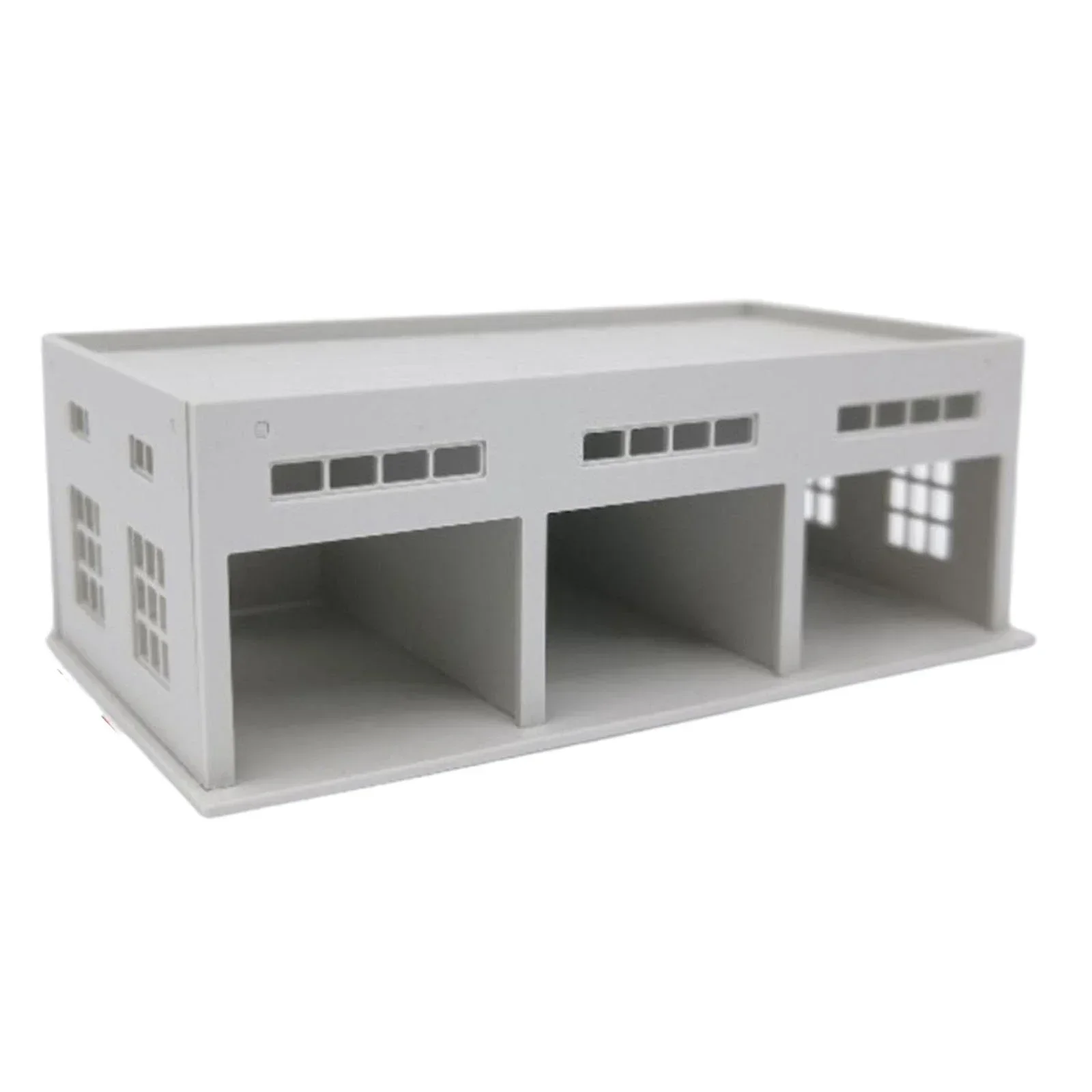 Outland Models Miniatures 3-Stall Large Garage for Trucks / Cars 1:64 model toys gifts for kids