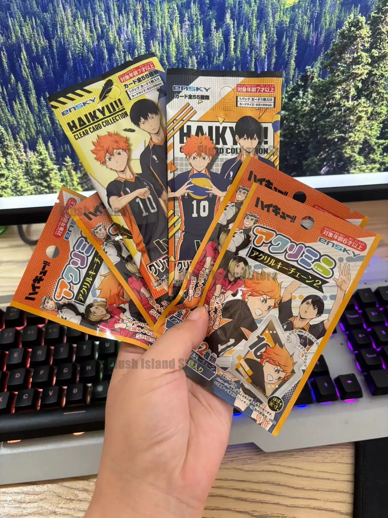 Anime Haikyuu!! Figure Flash Card Hinata Shoyo Kageyama Tobio Boxuto Kotaro Photo Card Tarot Photocard for Child Collection Gift