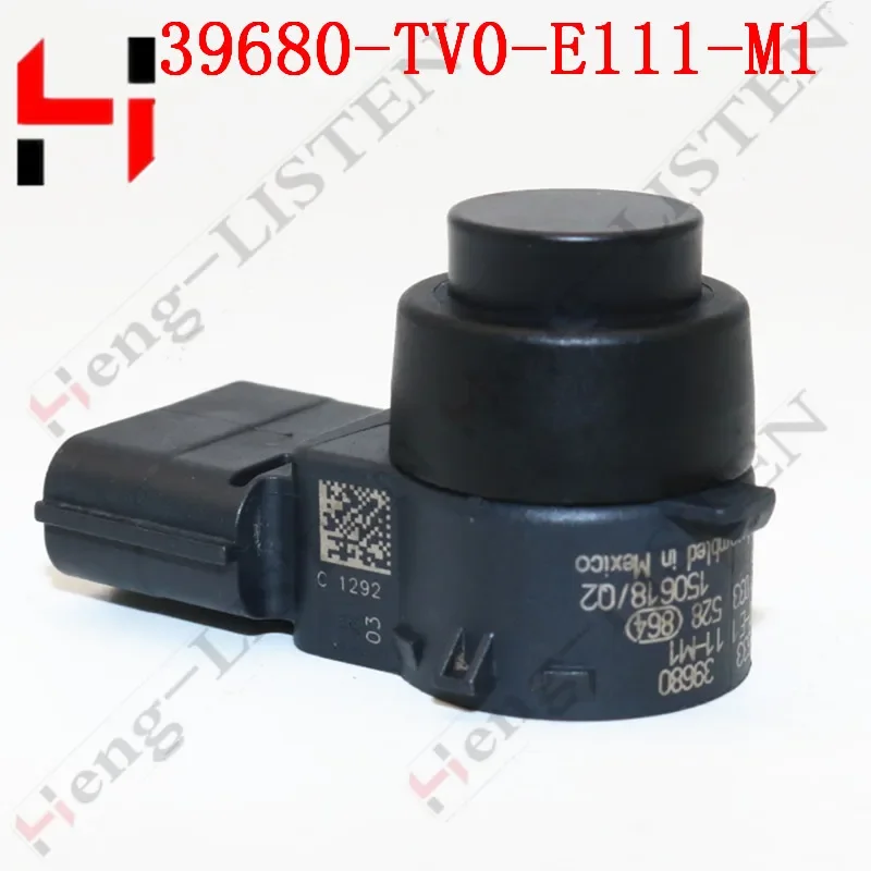 Датчик парковки Car Parktronic 39680-TV0-E11ZE PDC для Acura R L X CR-V Civic 39680-TVO-E111-M1, черный/серебристый