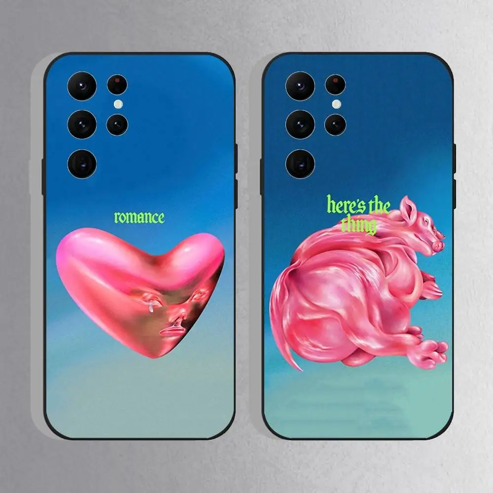 

Band F-Fontaines D.C. Romance Phone Case For Samsung S10,S21,FE,S21 ,S26,S25,S24,S23,Ultra,S9,S22,Plus Black Shell Cover