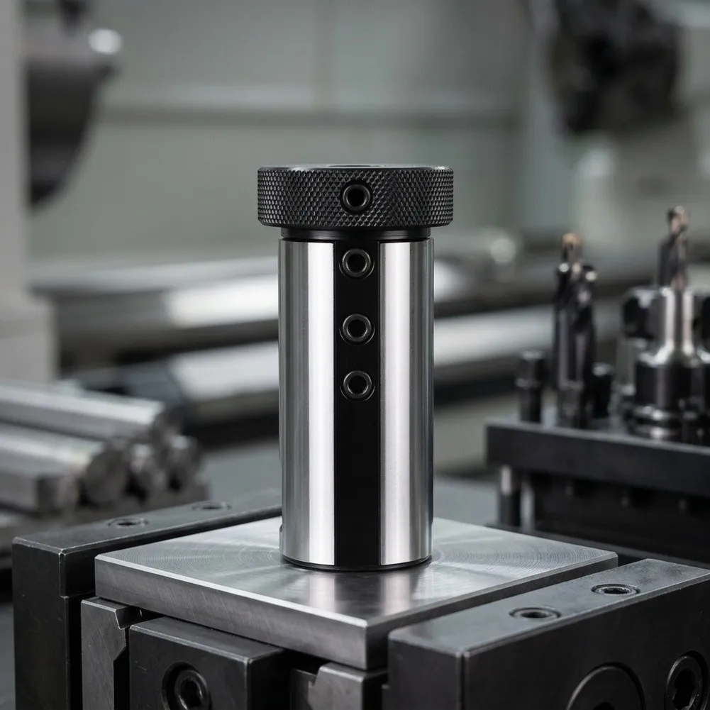 CNC Tool Holder Sleeve for Lathe Inner Bore Reduction Fits For D50 Outer Diameter Enables Quick Tool Change Without Adjustment