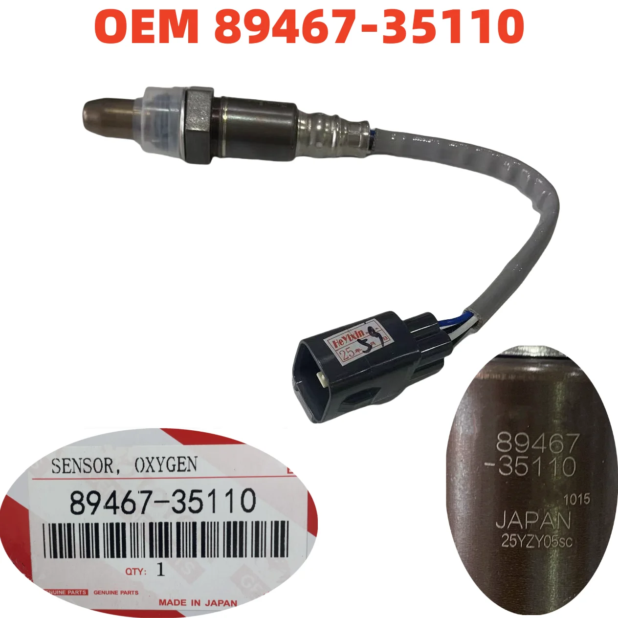 

OEM 89467-35110 Новый передний лямбда O2 датчик кислорода для Toyota Hilux 4 Runner FJ CRUISER Land Cruiser GX460 LX570 8946735110