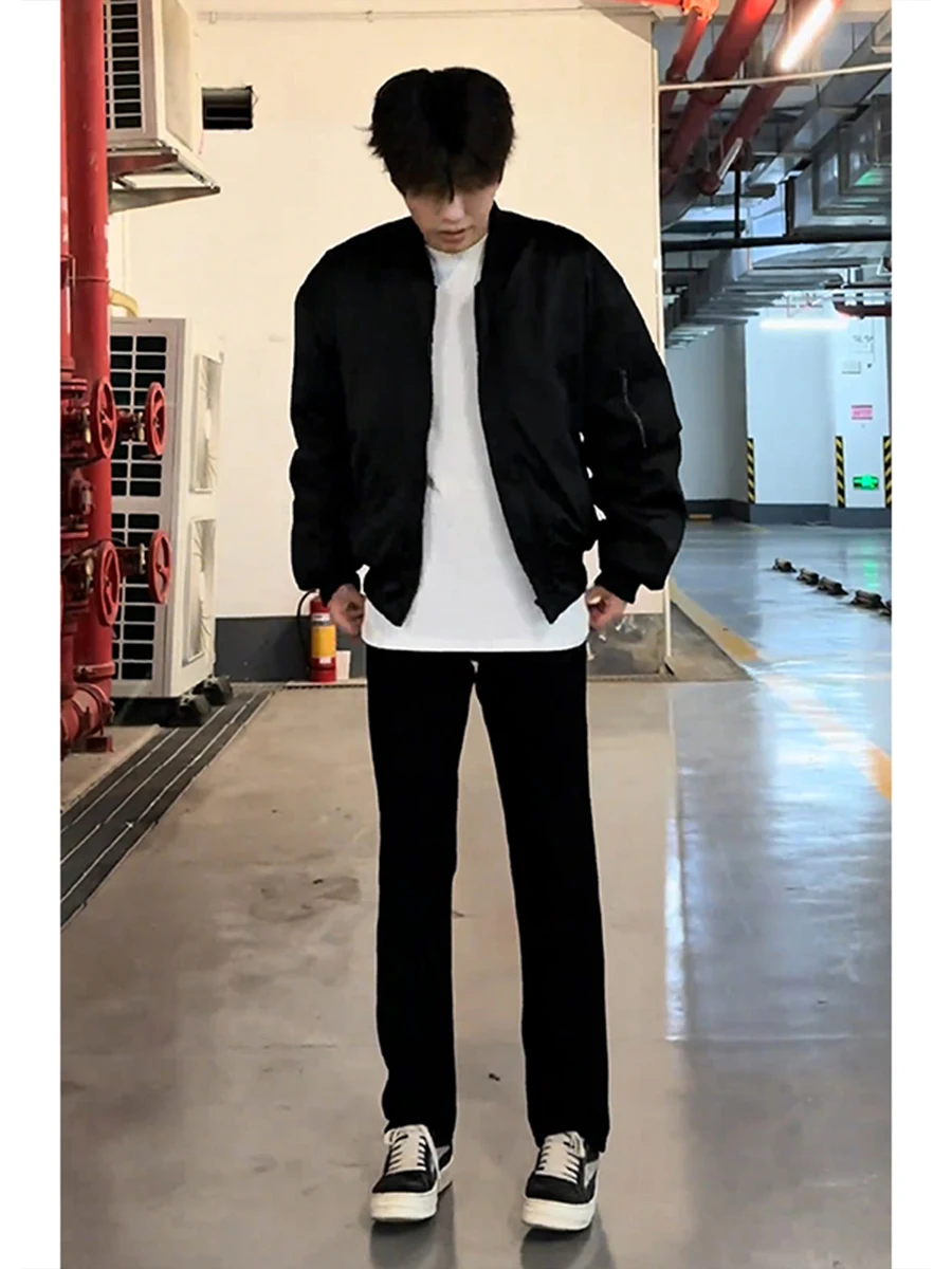 

Мужские брюки Bla Heavyweight Bent Knife: осенне-зимние, на флисовой подкладке, американские спортивные штаны, модные повседневные прямые брюки