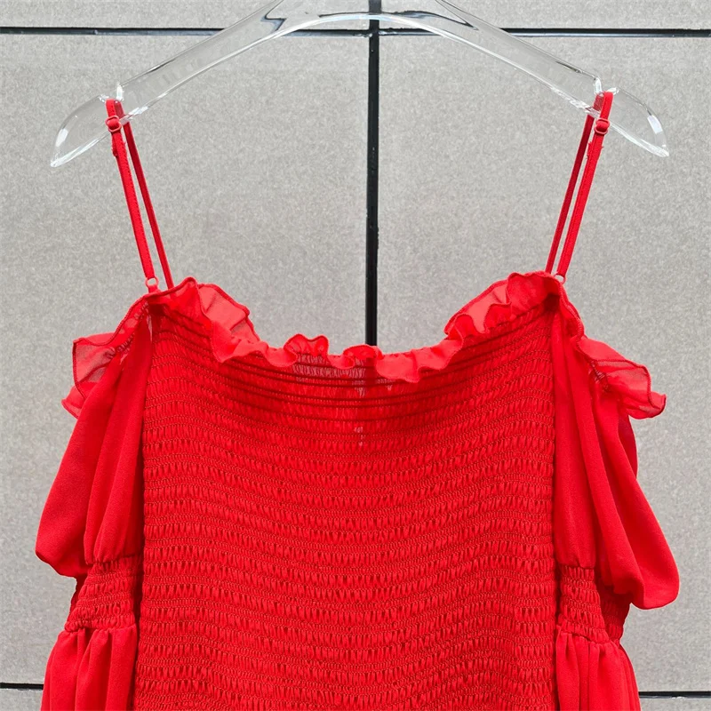 Damesjurk Winter 2025, nieuwe taille cinched slim fit vloerlengte jurk Sexy off shoulder lange jurk jarretel feestjurken y2k