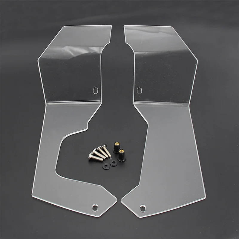 -MEOF Pára-brisa lateral da motocicleta parahonda vfr1200x defletor de vento forhonda vfr1200x crosstourer transparente