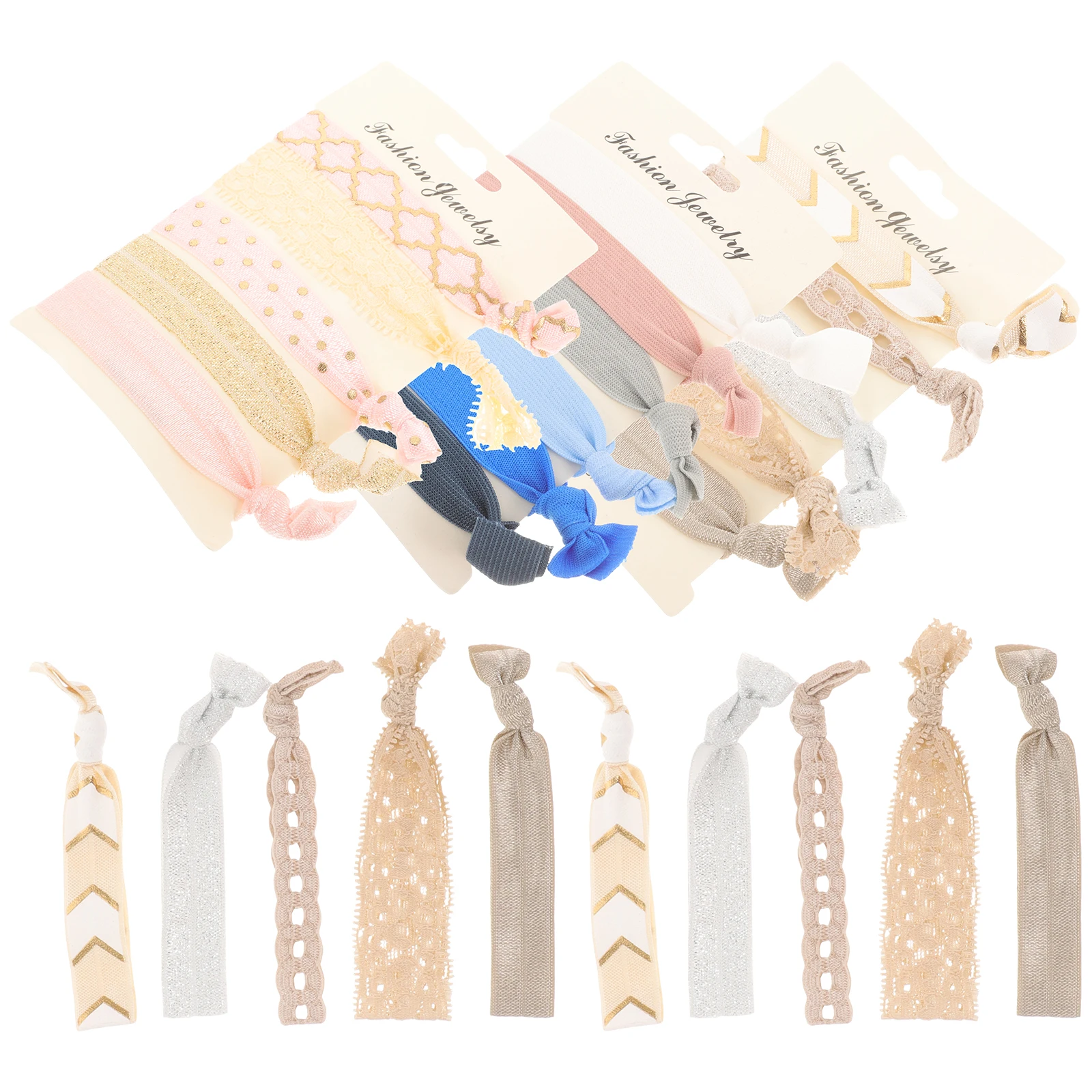 

30 Pcs Printed Hair Ring Elastic Girls Accessories Thick Ribbons Ponytail Holder Flower Headdress Rope Miss