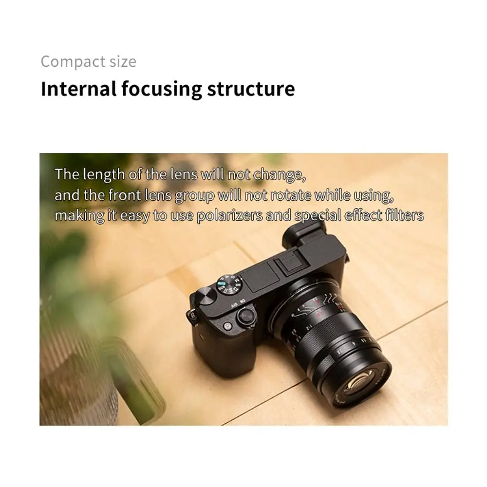 7artisans 60mm F2.8 f/2.8 Mark II APS-C Manual Focus Macro Lens for Sony E Canon EOS-R Fuji X FX M43 Nikon Z Leica L