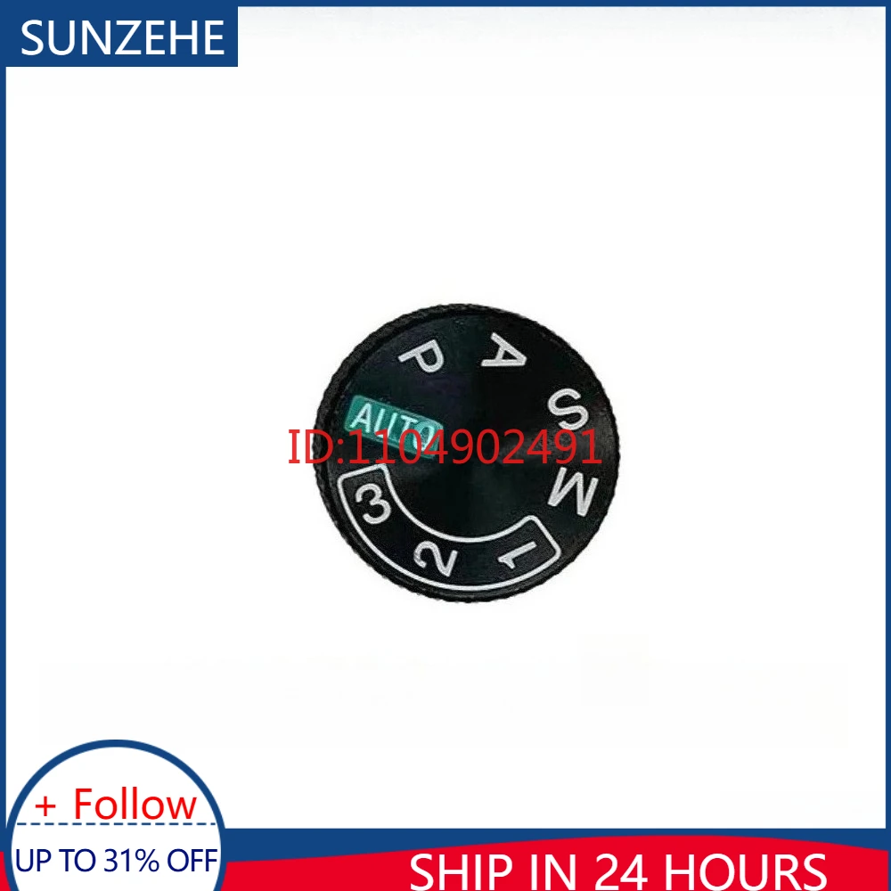 

New Original Top Cover Mode Dial Button Turntable for Sony A7 IV / Alpha 7 IV / ILCE-7M4 / A7M4 Camera Repair Part