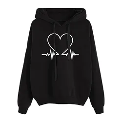 Autumn Women's Clothing Winter Hoodie Drawstring Sweatshirt Warm Plush Women Winter Hoodie Women Winter Hoodie Female Clothes