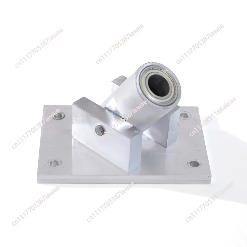 Oblique punching Top plate Oblique roof steel pipe Dance steel pipe Top accessory Dance rod Punching expansion screw fixing