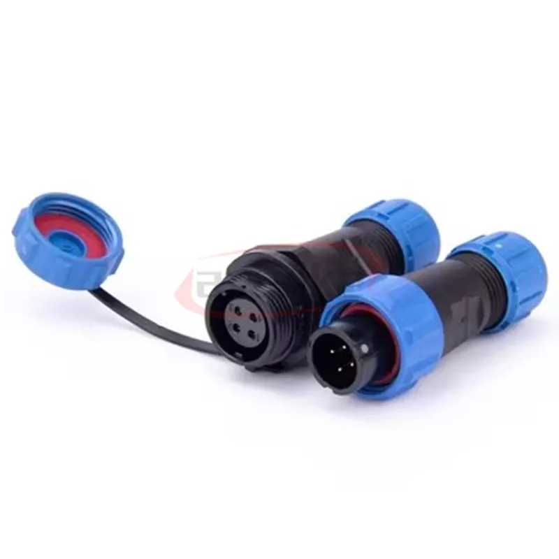 2 Sets Sp13 Sp17 /SP16 Sp20/sp21 Ip68 Waterproof Aviation Plug Socket Male Female Connector Panel Mounted 2/3/4/5/6/7 Pin