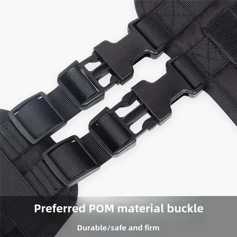 J1UL1N Adventure Chest Strap For Large Dogs, New Medium To Large Outdoor Waterproof Vest, Size M