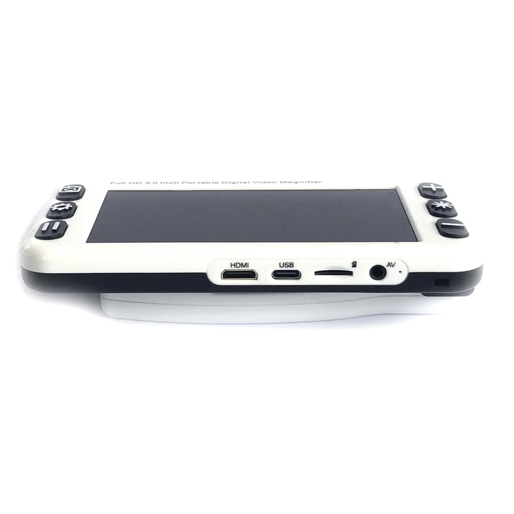 5-Inch electronic magnifying glass visual aid, auxiliary reading dual camera 2-48 times 26 modes