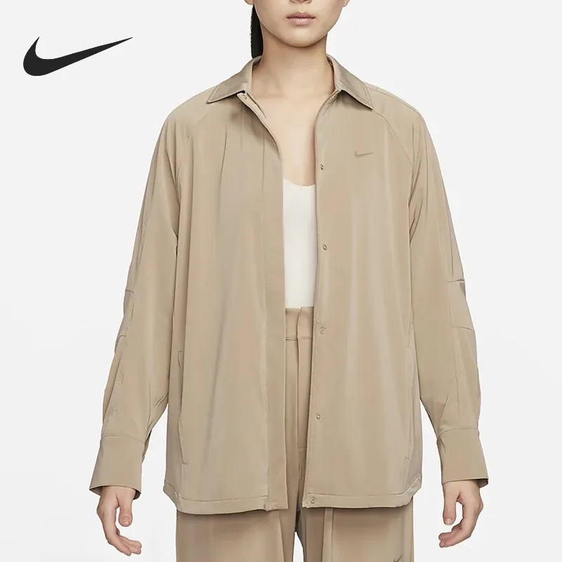 Nike Woven Light Track Wind Jacket Spring Autumn Jogging Walking Soft Thin Daily Sports OuterFN2780-247 1PCS