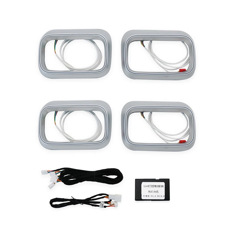 For Mercedes Benz GLE C167 W167 GLE350 GLE450 GLS X167 Air Conditioner Nozzle Ambiance Lamp Light Front Console AC Vent Outlet