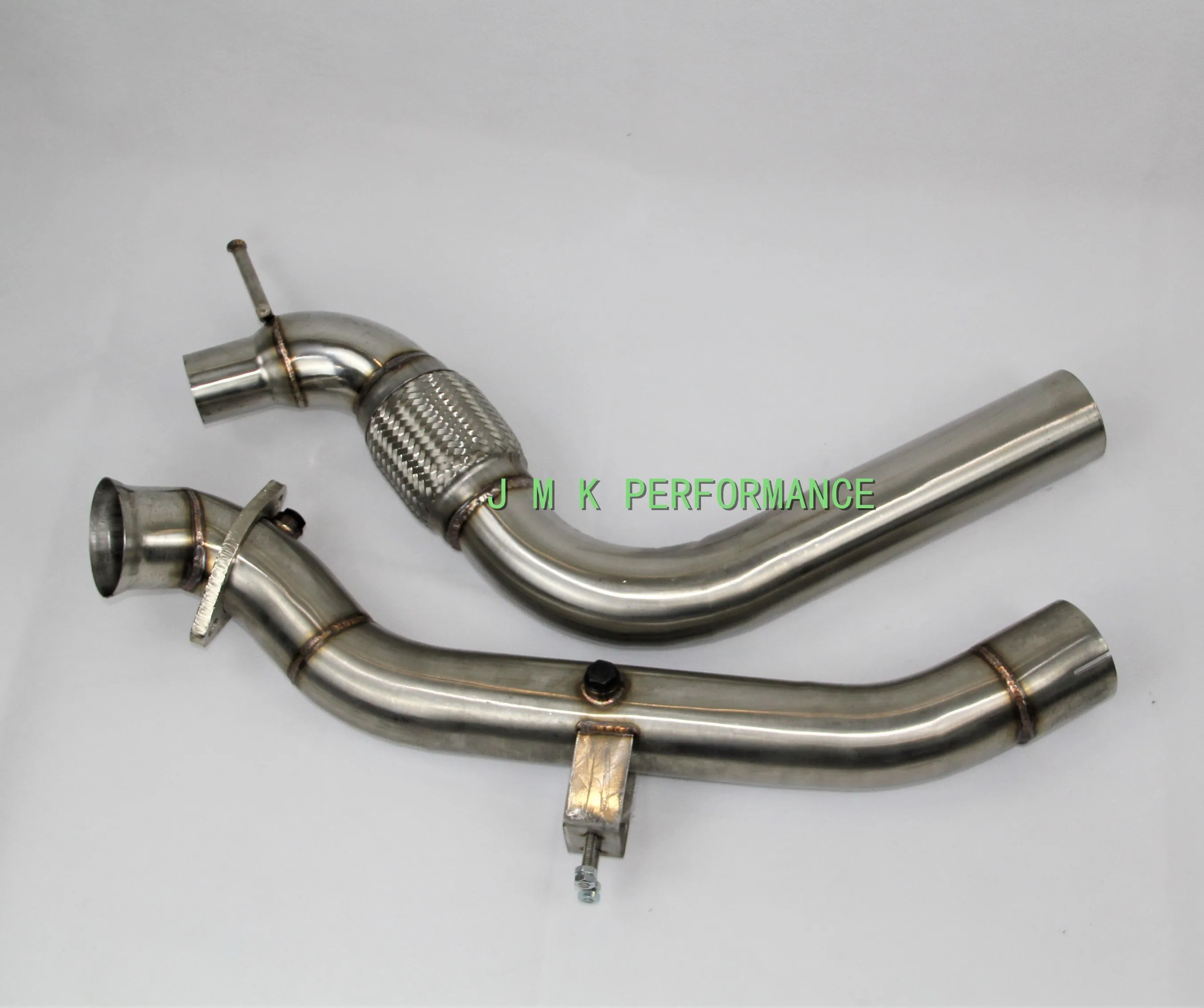 

3inch SS DownPipe for 2015-2016 Mustang EcoBoost 2.3T Two Pieces Design