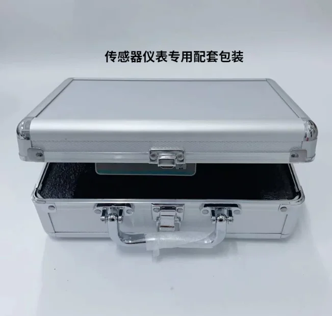 Lab-Grade Portable Force Gauge with Reversible Display – 6 Attachments, Overload Protection & Hard Case for Tension/Compression