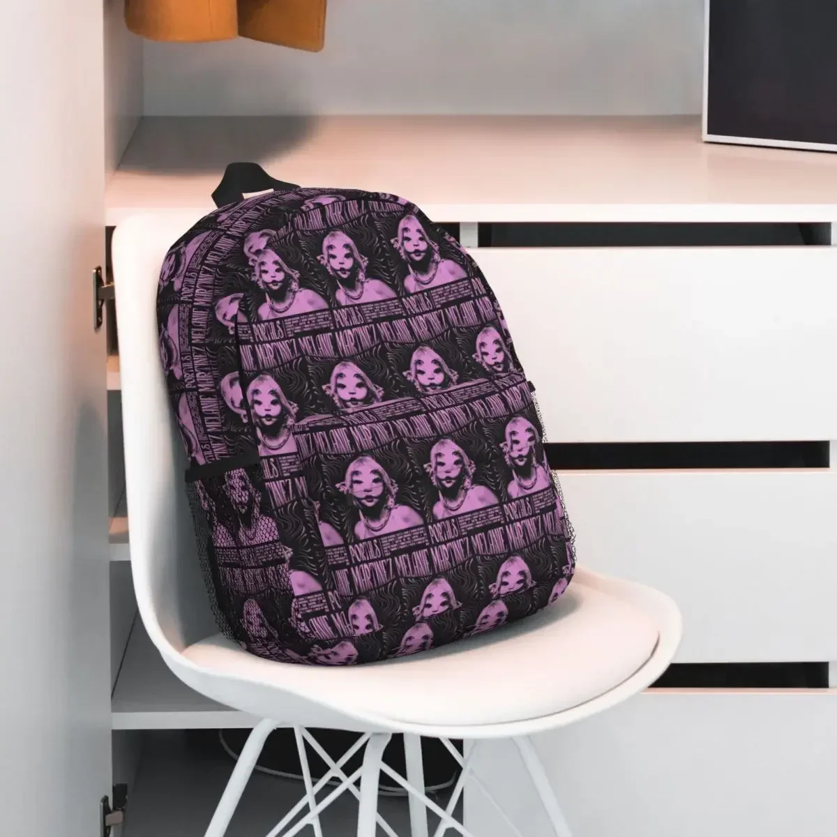 حقيبة ظهر Martinez Adele Melanie Singer رائجة البيع Daypack سعة كبيرة للأولاد والبنات حقيبة كتب حقائب كتف للرجال والنساء حقيبة مدرسية #3