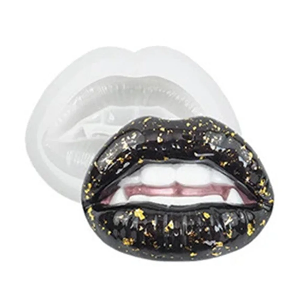 Add a touch of excitement to your parties with lip shaped decorations made using this silicone For mold Get the party started