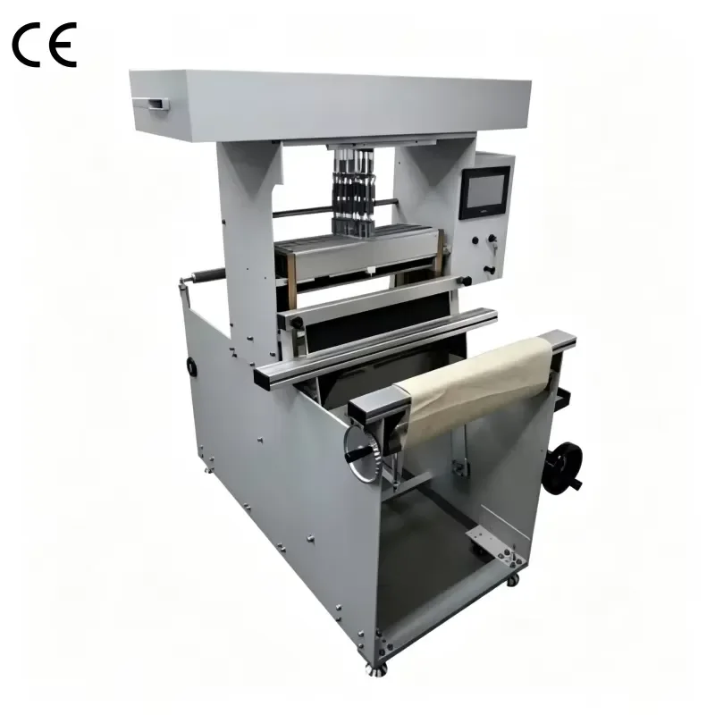 Semi Automatic Specimen Loom Fabric Sampling Weaving Textile Pneumatic Shedding Weft Insertion Machine Sample Making
