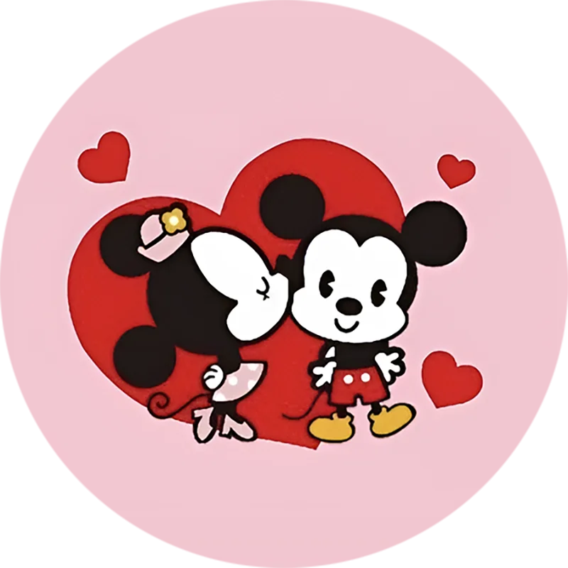 Phone Socket Popping M-Mickey Exquisite Ring Buckle Mobile Phone Holder Extendable And Suitable For Various Mobile Phones