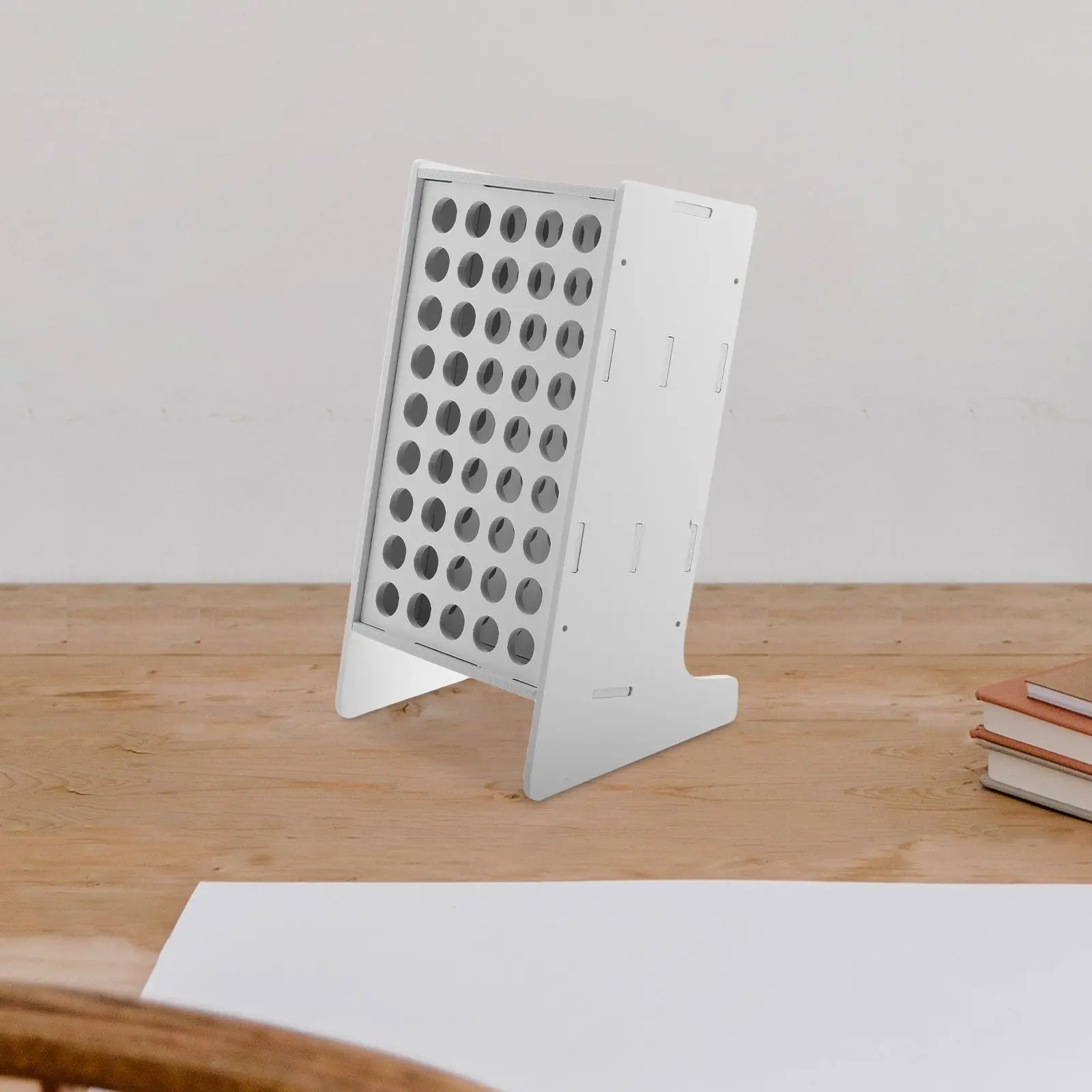 Geneigter Stifthalter Marker Rack Schreibtisch Ganizer Kinder Federmäppchen Aufbewahrung Kunststoff Stiftständer Schulbedarf Bleistift