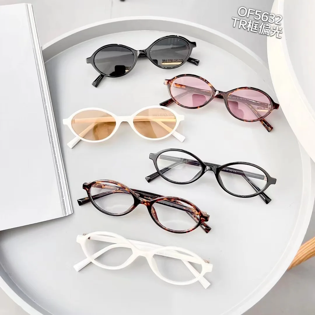 Neue Vintage Ovale Sonnenbrille für Damen und Herren Marken-Ellipsen-Sonnenbrille Ovale Brillen für Männer und Frauen – Detail 3