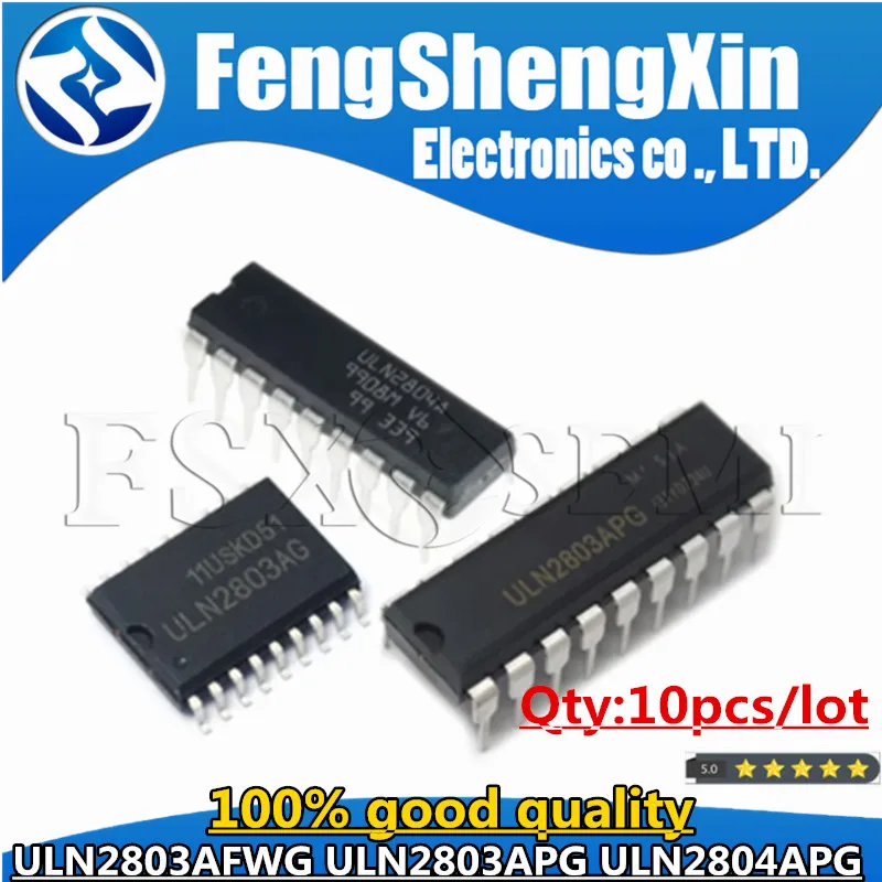 10PCS ULN2803AFWG SOP18 ULN2803AG SOP ULN2803 SMD ULN2803A 2803AFWG SOP-18 ULN2803APG ULN2803AN DIP-18 ULN2804APG ULN2804A DIP