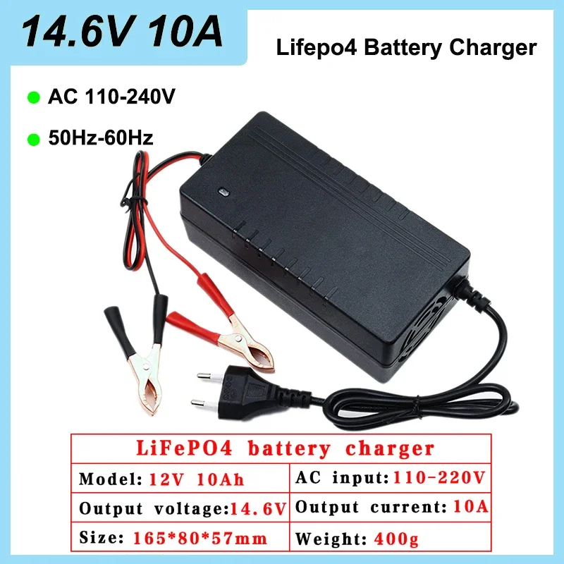 12V 70Ah LiFePO4 Battery Pack with Display Built-in High Power BMS Power Battery for Solar RV Battery+14.6V 10A Charger