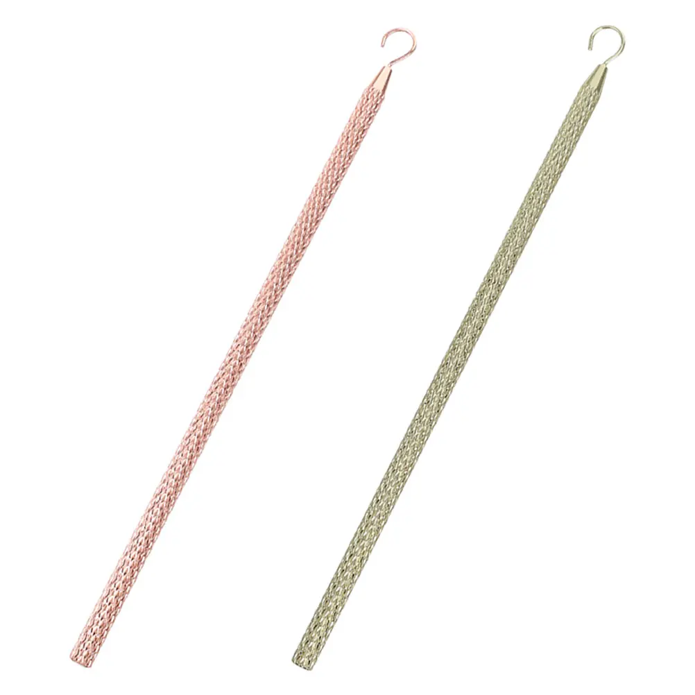 

2 Pcs Bracelet Wearing Aid Fastening Assistant Portable Metal Tool for Jewelry Hooking Solution Necklace Watch