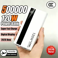Batterie externe portable de 200000mAh, haute capacité, charge ultra rapide 120W, universelle pour iPhone Samusung 1