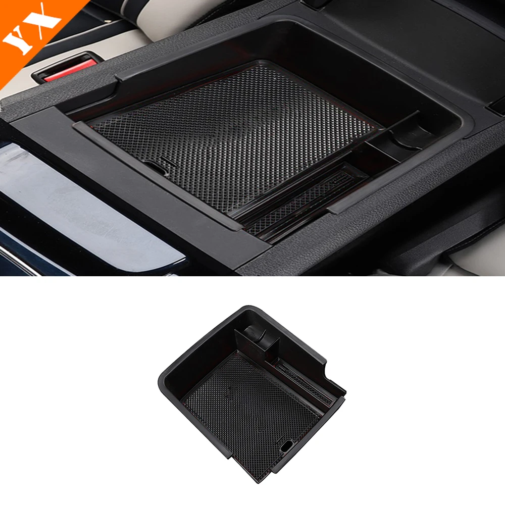 

For BYD Qin Plus Dm-i/EV 2021-2023 Accessories Plastic Black Car Central Console Storage Box Car Front Door Armrest Storage Box