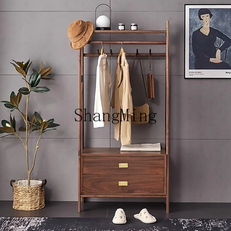 

ZYY household entrance door shoe change stool hanger integrated multi-functional floor entrance rack