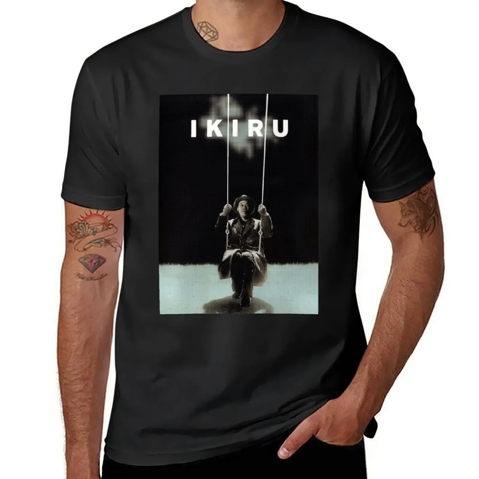 Ikiru Akira Kurosawa T-Shirt aesthetic clothes tees hippie clothes oversized t shirt men