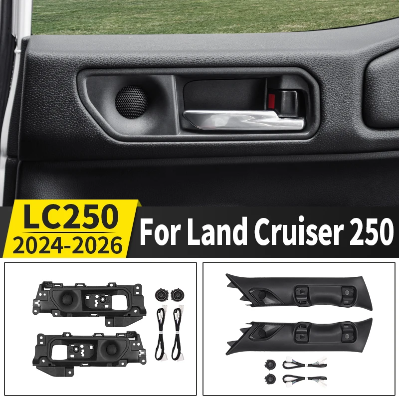 

For Toyota Land Cruiser Prado LC250 250 2024 2025 A- Pillar Loudspeaker Middle Door Horn Stereo Upgrade Modification Accessories