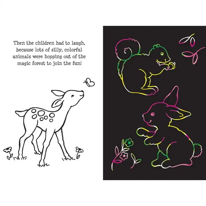 Scratch & Sketch Enchanted Forest (Trace-Along), (Couverture rigide)