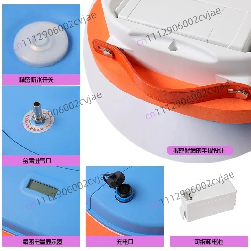 Floating diving ventilator Equipped with underwater oxygen cylinder Scuba Artificial fish gills Full set