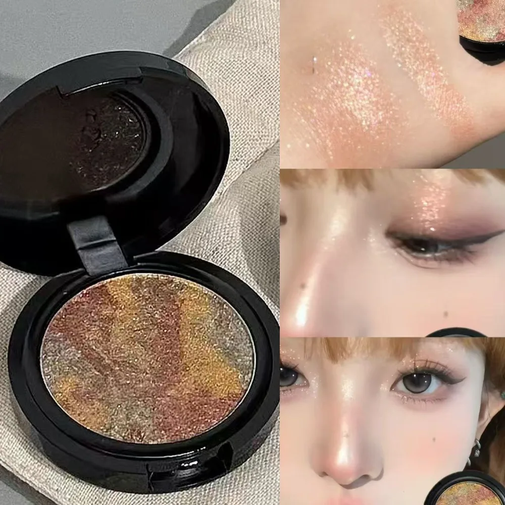 Olieverfschilderij Oogschaduw Veelkleurig mengselpalet Shimmer Highlighter Blue Earth Tone Sparkle Chameleon Charmante oogmake-up