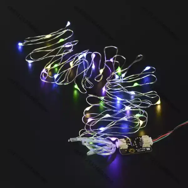 Durable Colorful LED Light Strip Accessory Programmable Lighting Component For STEM Electronic DIY Project Hardware