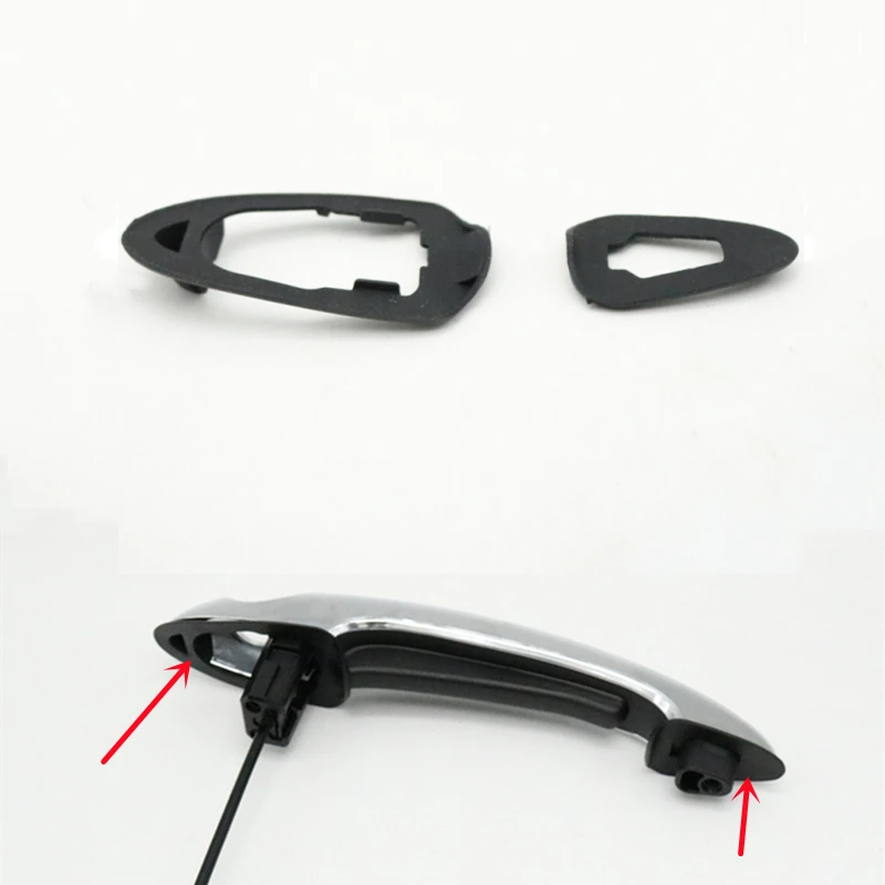 Outside Door Handle Rubber Cover Gasket Trim Pad For BMW MINI Cooper S R50 R52 R53 R55 R56 R57 R58 R59 R60 R61