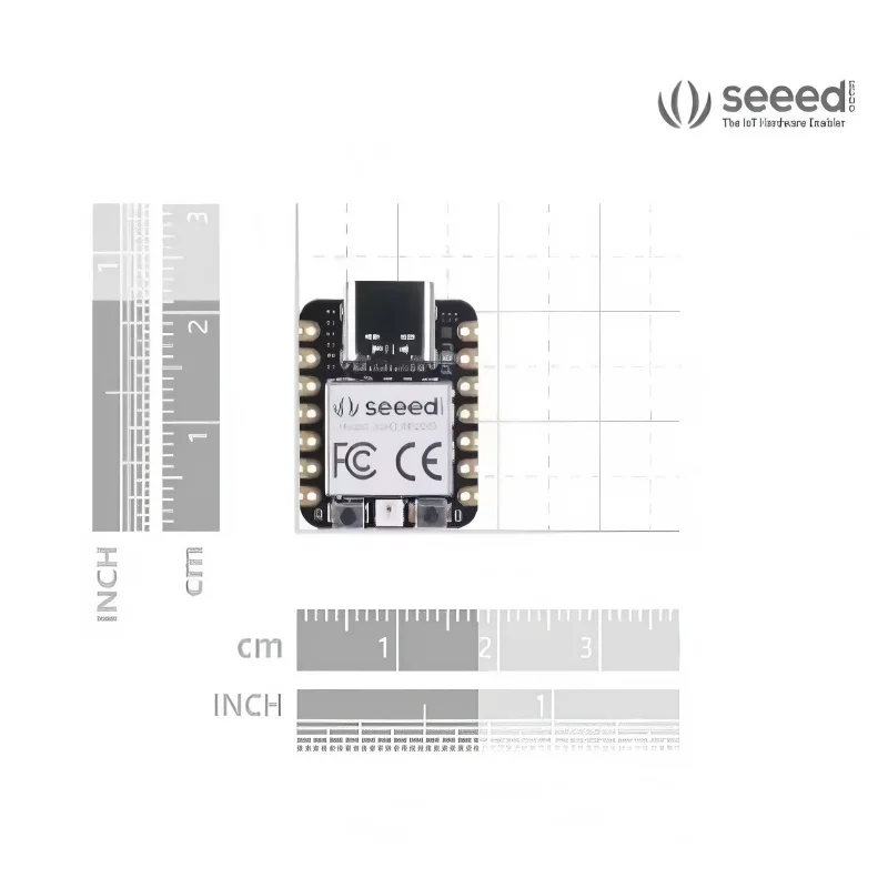 Seeed XIAO RP2040 Microcontroller Dual-core ARM Cortex M0+ 2MB Flash I2C/UART/SPI/SWD Port For Arduino/Micropython/CircuitPython view 5