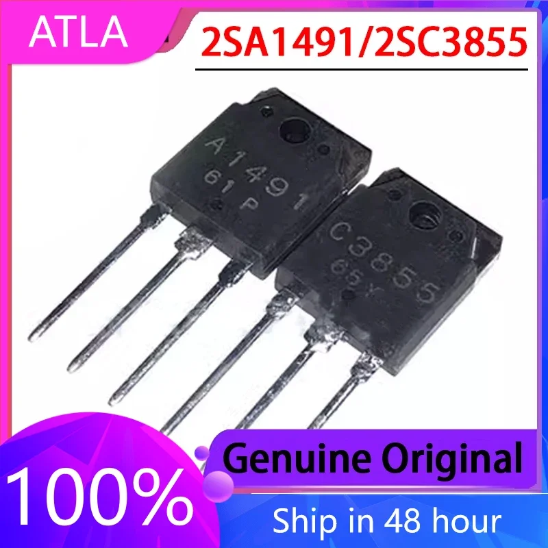 1Pair/2PCS Only original A1491 C3855 2SA1491 2SC3855 Audio Amplifier Pairing Tube