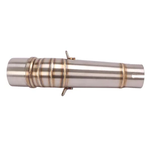 Motocicleta slip-on silenciador meio Link Pipe, conectar Escape, modificar, 51mm, Honda NC700, NC700S, NC700X, NC750, NC750X 8 principais vendas ponteira escapamento nc750x - №7